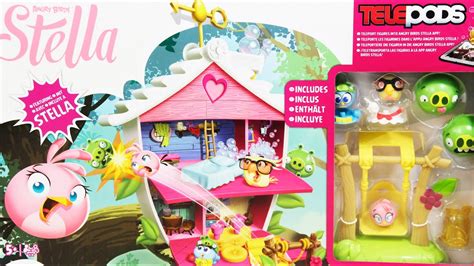 Tree House Playset Game Domek Stelli I Przyjaciół Z Telepodem Angry