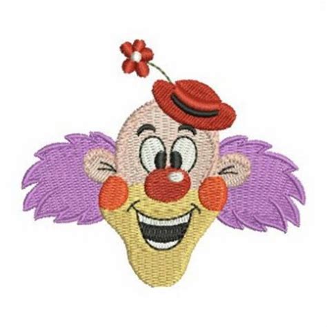 Goofy Clown Face Machine Embroidery Design Embroidery Library At