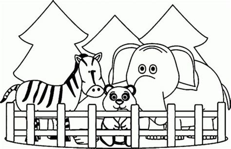 Zwierzęta Zoo Kolorowanki Dla Dzieci Kolorowanki Do Wydrukowania