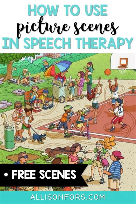 See more ideas about speech language therapy, language therapy, speech and language. How to Use Picture Scenes in Speech Therapy (+ free scenes ...