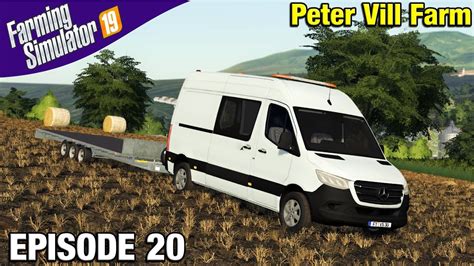 Driving A Sprinter Van Farming Simulator 19 Timelapse Peter Vill Farm