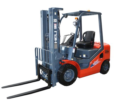 Special Offer Heli 2500kg Lpg And Diesel Forklifts With Free Sideshift