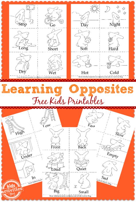 {3 in 1} Free Kids Printables