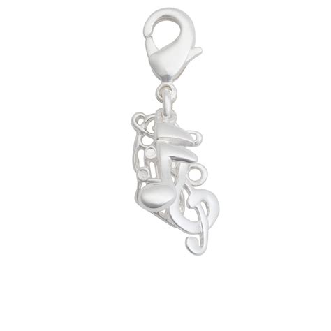 Strike The Perfect Chord With A Silver Music Note Trio Charm Limoges