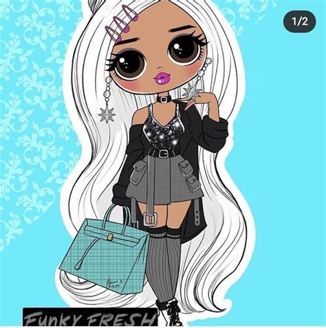Lol surprise doll in this video, you will learn how to draw to draw a lol doll step by step. Fresh omg | Lol dolls, Cute dolls, Doll drawing