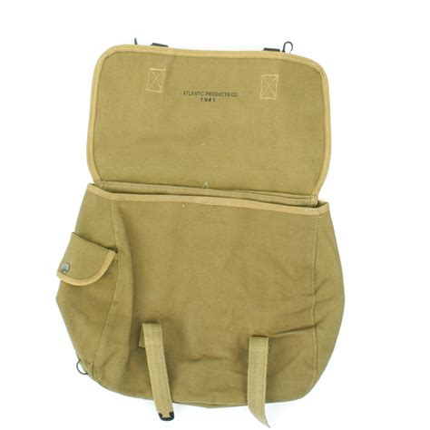 Us Wwii M1936 Musette Bag With Shoulder Strap International