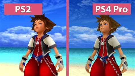 To mark the 15 years since its first release, we pit the original ps2 version of kingdom hearts (rendering at 512x384, and then upscaled to 512x418) the stats bear mention: Kingdom Hearts - PS2 vs. PS3 vs. PS4 vs. PS4 Pro 4K UHD ...