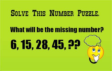 What Will Be The Missing Number Brain Teasers 2343