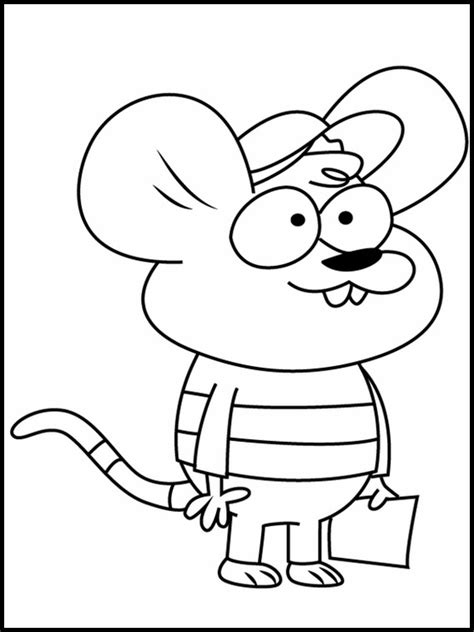 Harvey Beaks Coloring Pages 1