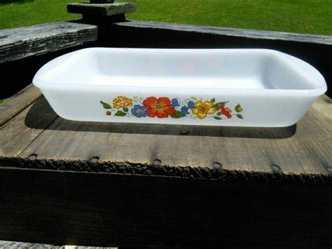 Maybe you would like to learn more about one of these? Glasbake floral dish | Floral dishes, Cottage chic decor ...