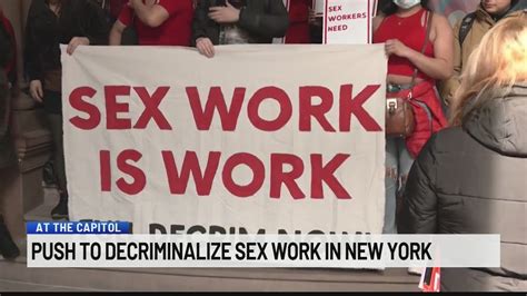 Push To Decriminalize Sex Work In New York Youtube