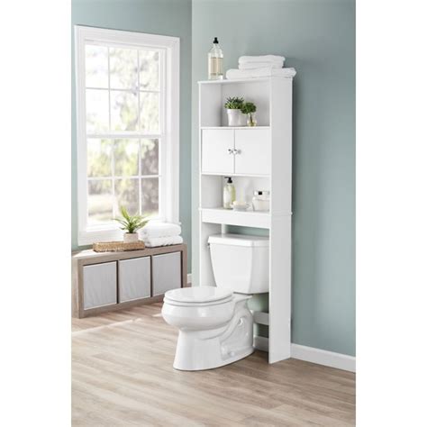 Find great deals on ebay for bathroom furniture space saver. Mainstays Bathroom Storage over the Toilet Space Saver ...