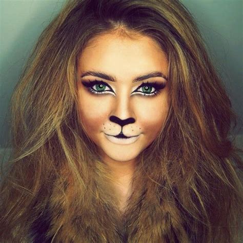 Realistic Cat Halloween Makeup Lion Makeup Animal Makeup