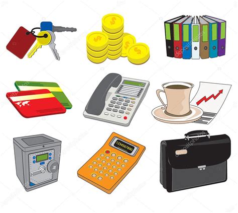 Symbols Of The Business Stock Vector Image By ©romul 2009 1084504