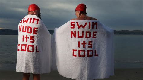 Thousands Strip Naked To Enjoy The Icy Waters For Dark Mofos Nude Solstice Swim The Mercury