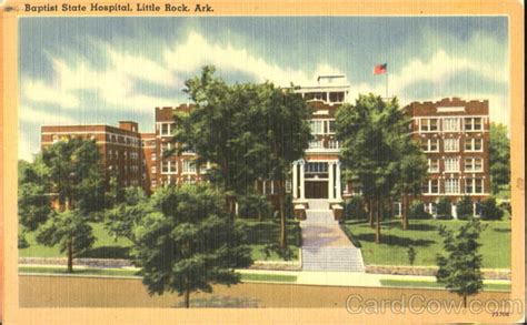 Animals, history, traveling and more. Baptist State Hospital Little Rock, AR