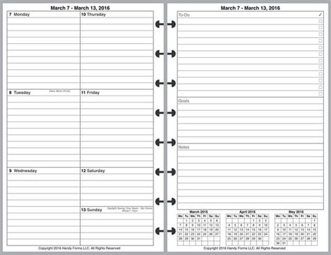 Lvj Weekly Planner 2 Pages Per Week 2 Pages Per Month Plus Organizer