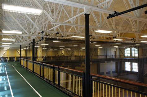 The Suspended Track Within Evans Commons Liberal