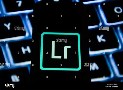 Lightroom Logo Is Seen On An Android Mobile Phone Stock Photo Alamy