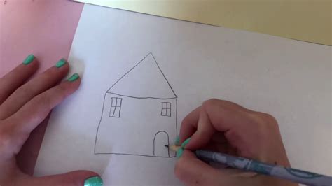 How To Draw A House And Front Porch 🏡 Youtube