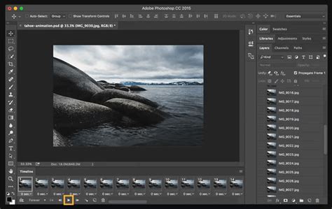 How To Make An Animated  In Photoshop برامج Adobe Photoshop التدريبية