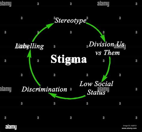 Components Of Cycle Of Stigma Stock Photo Alamy