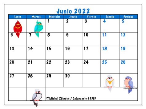 Calendario Junio Con Festivos Modelo Docalendario Aria Art Hot