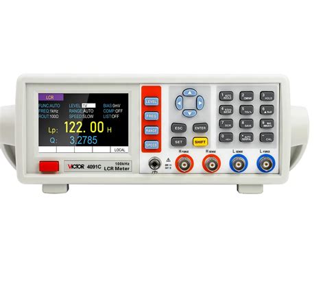 Victor 4091c Benchtop Lcr Meter Digital 10 100khz Frequency Inductance
