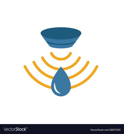 Water Sensor Icon Simple Element From Sensors Vector Image