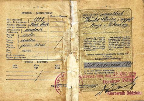 Polish German Customs War Our Passports