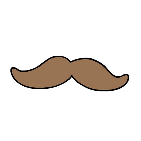 Moustache Clipart Brown Picture 1687519 Moustache Clipart Brown