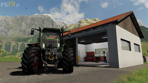 Machineshed With Workshop V11 Fs19 Farming Simulator 19 Mod Fs19 Mod