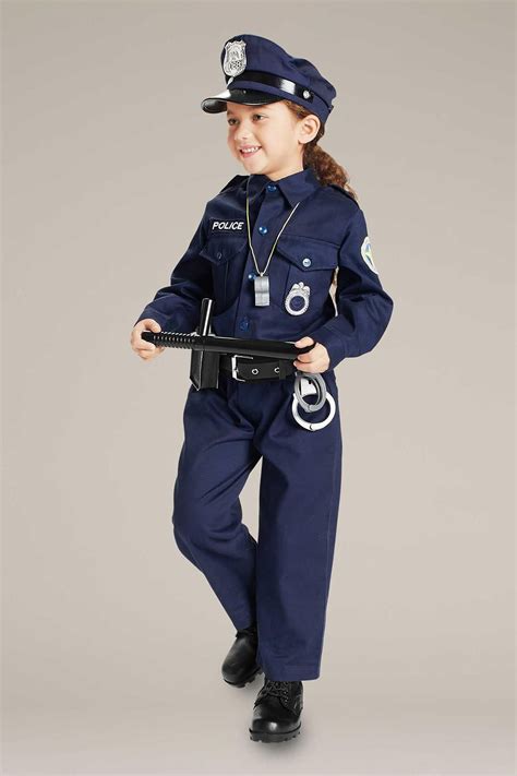 Jr Police Officer Costume For Kids Police Costume Kids Kids