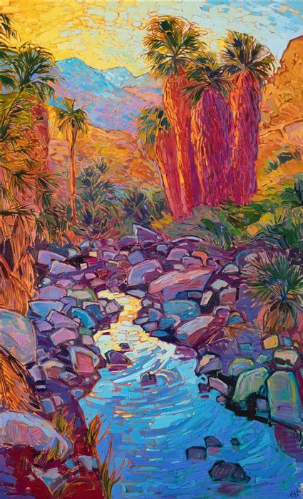 This Painting Captures The Vivid Colors Of The California Desert The