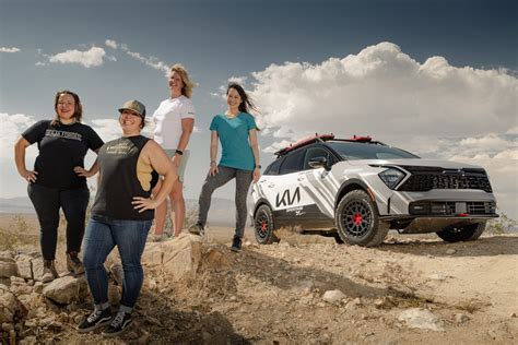 Kia Returns To The All Women Rebelle Rally With A Modified 2023