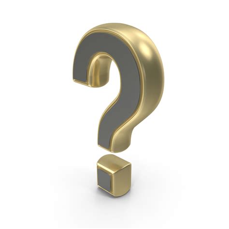 Gold Question Mark Png Images And Psds For Download Pixelsquid S117161250