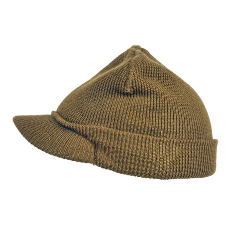 Us Wwii M1941 Wool Knit Jeep Cap International Military Antiques