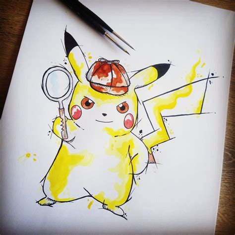 7 results for dessin de pokemon. Dessin original pokémon - pikachu sur Manga occasion