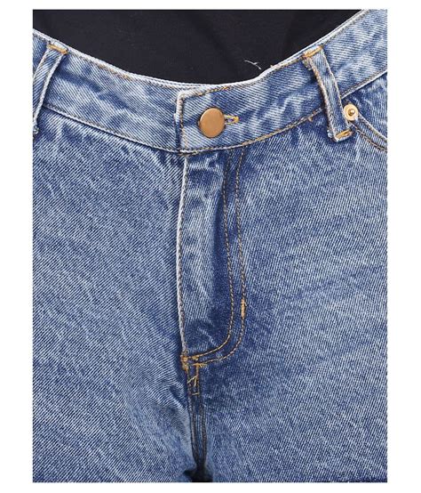 Buy Goodwill Denim Hot Pants Blue Online At Best Prices