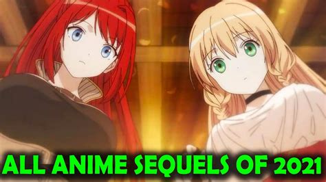 All Anime Sequels Announced For Winter 2021 So Far Youtube