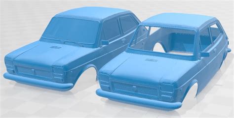 3d File Seat 127 Fiat 127 Printable Body Car・3d Print Object To