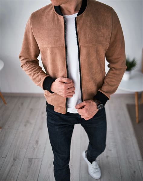 Style Ideas For Mens Brown Suede Jackets