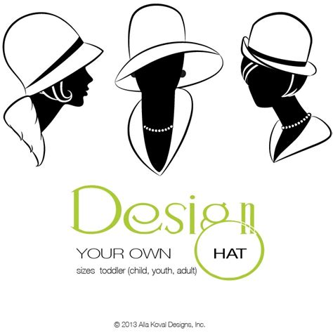 Design Your Hat | Crocheted Free Pattern for Kids and Adult | My Little