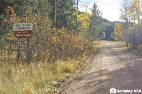 Camping on the beach is not possible. Ophir Creek Campground
