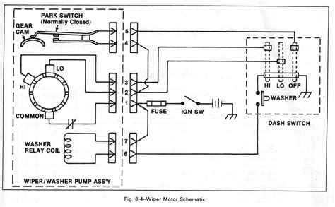 2 Speed Wiper Motor Wiring Diagram