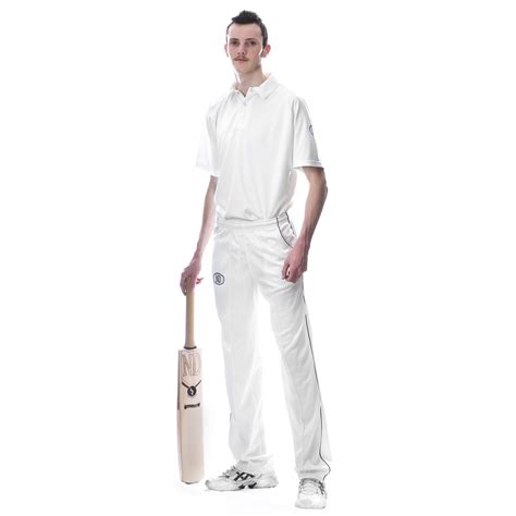 New 2015 Cricket Kit Players Outfit Whites Shirt And Trousers Combo Size