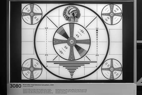 Rca Indian Head Test Pattern A Test Pattern That Was Used Flickr