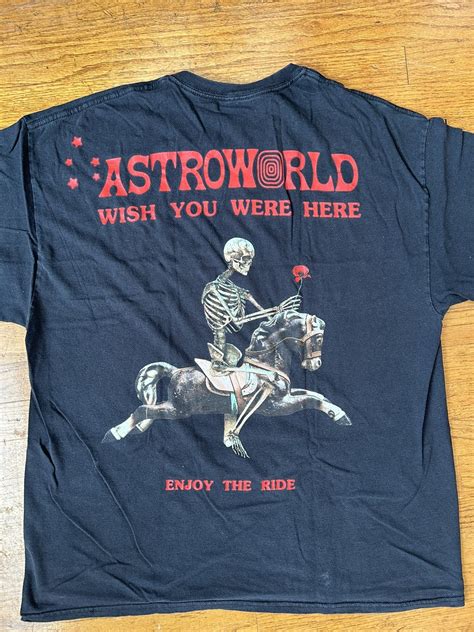 Travis Scott Travis Scott Astroworld Enjoy The Ride Shirt Grailed