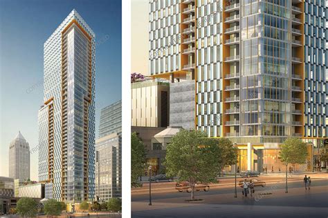 In Midtown Atlanta Updated Vision Emerges For Skyline Altering Tower