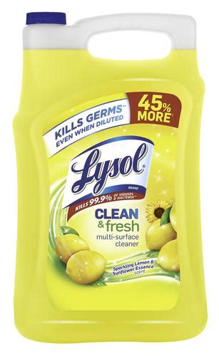 Ws Lysol Clean And Fresh Multi Surface Cleaner 621 L Grocery List